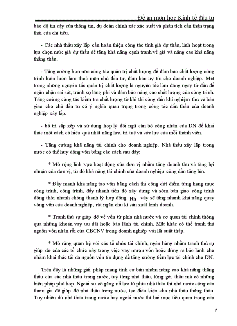 image for page Nâng cao khả năng thắng thầu của nhà thầu trong nước Doanh nghiệp nhà nước trong đấu thầu xây lắp quốc tế 1