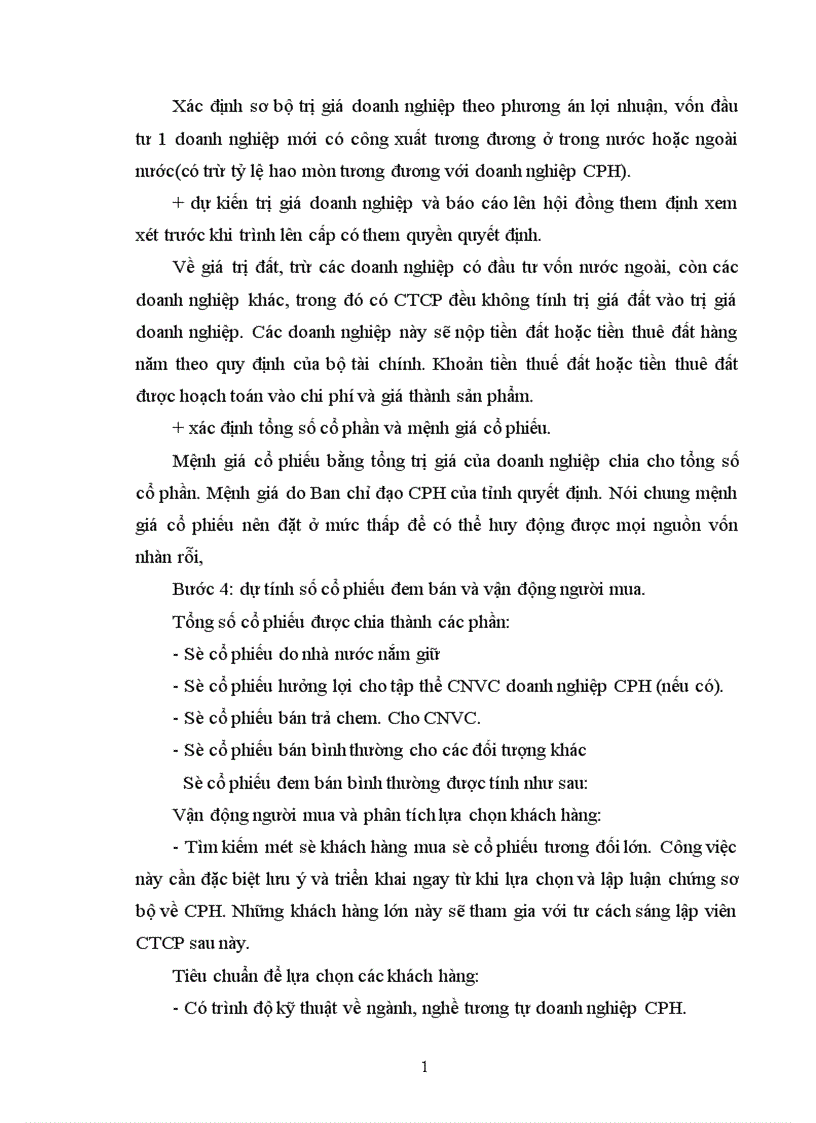 image for page Trình bày một doanh nghiệp nhà nước đã được tiến hành cổ phần hoá xong đã đăng ký hoạt động theo công ty cổ phần 1