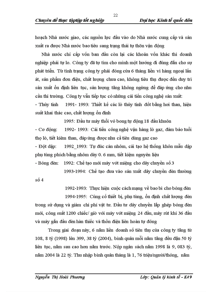 image for page Nâng cao công tác quản lý tiêu thụ sản phẩm trên thị trường tại công ty cổ phần Bóng đèn phích nước Rạng Đông