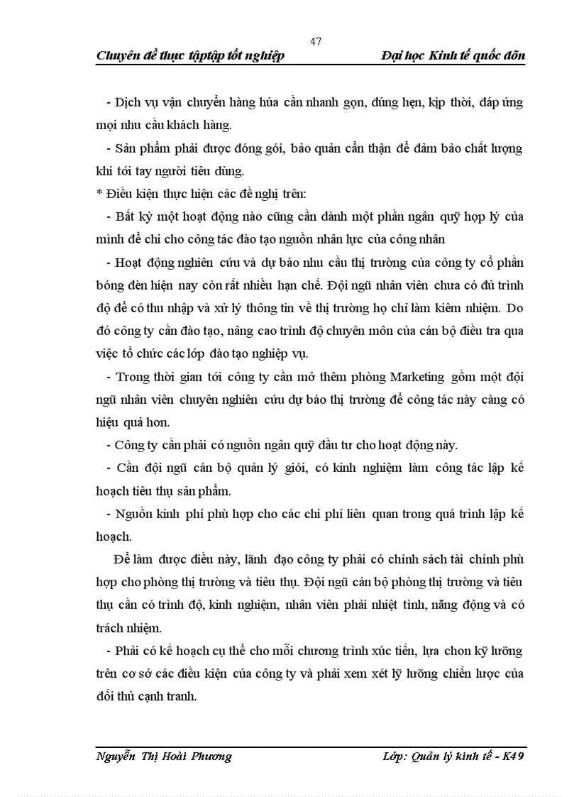 image for page Nâng cao công tác quản lý tiêu thụ sản phẩm trên thị trường tại công ty cổ phần Bóng đèn phích nước Rạng Đông