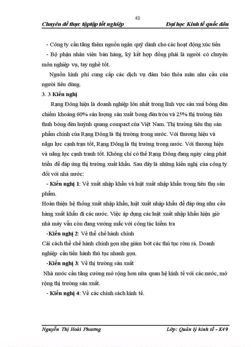image for page Nâng cao công tác quản lý tiêu thụ sản phẩm trên thị trường tại công ty cổ phần Bóng đèn phích nước Rạng Đông