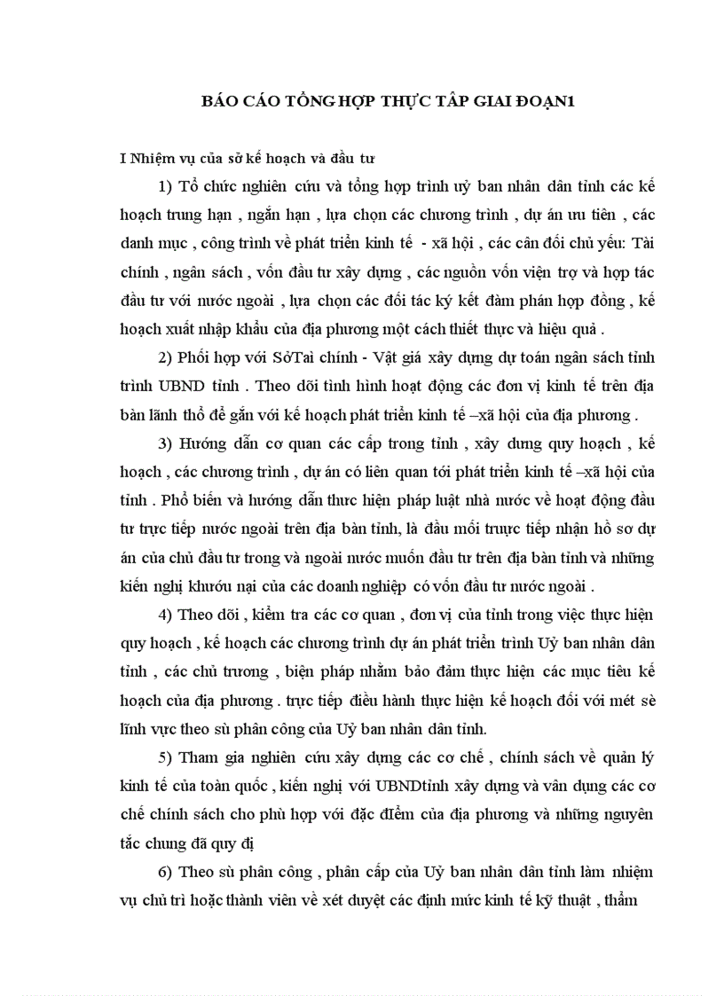 image for page Báo cáo tổng hợp thực tâp của Sở kế hoạch và đầu tư