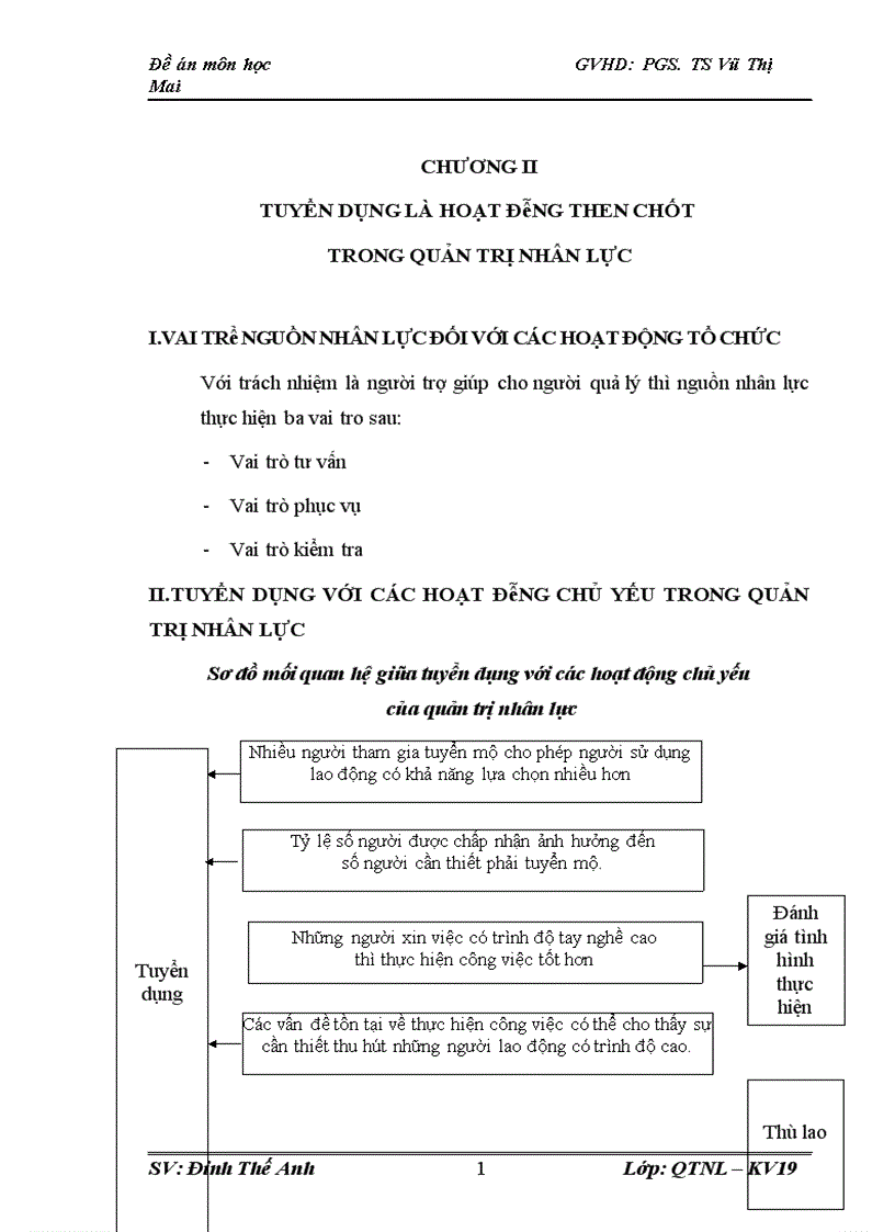 image for page Tuyển dụng là hoạt động then chốt của quản trị nhân lực trong mọi tổ chức 1