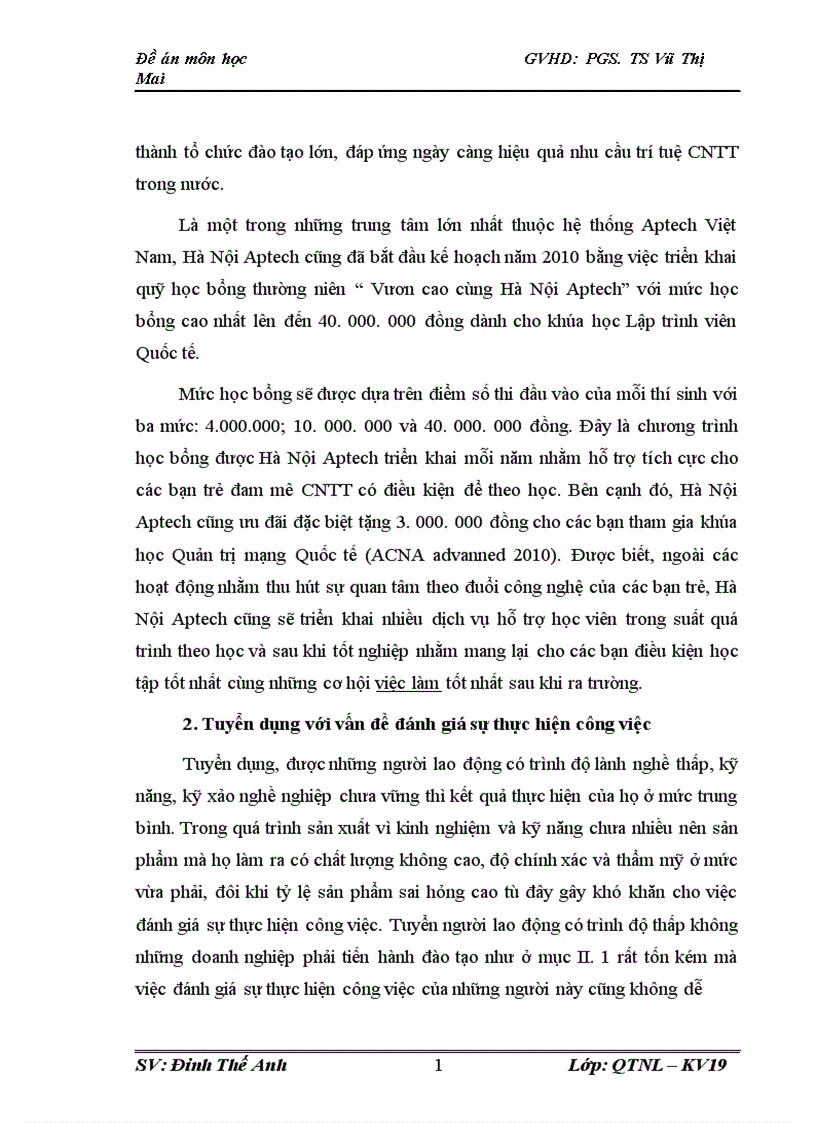 image for page Tuyển dụng là hoạt động then chốt của quản trị nhân lực trong mọi tổ chức 1