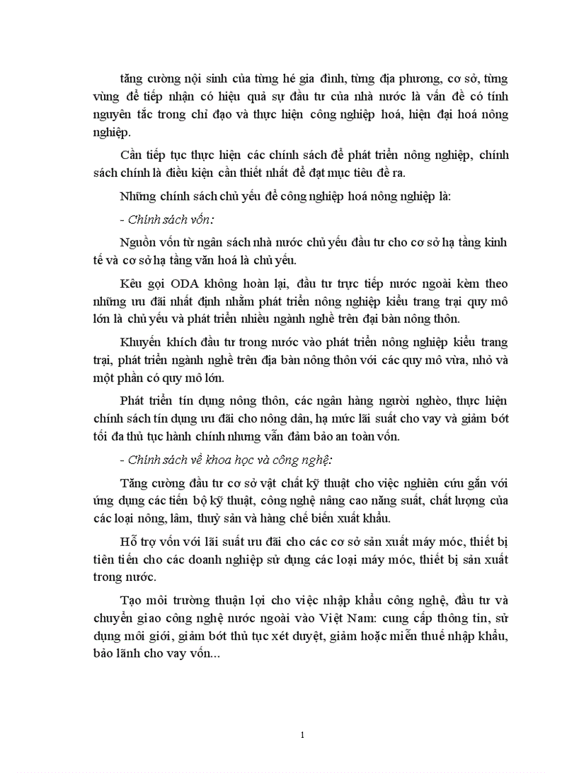 image for page Công nghiệp hoá hiện đại hoá nông nghiệp nông thôn ở nước ta hiện nay 1