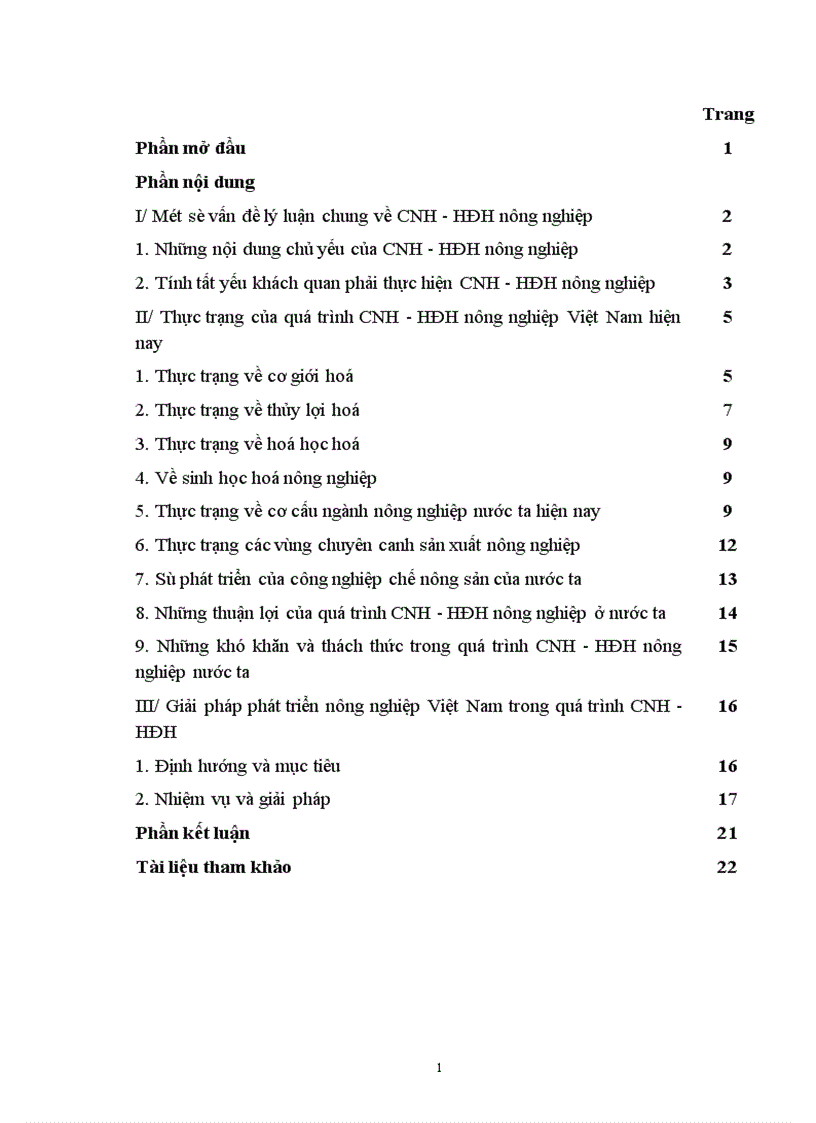 image for page Công nghiệp hoá hiện đại hoá nông nghiệp nông thôn ở nước ta hiện nay 1