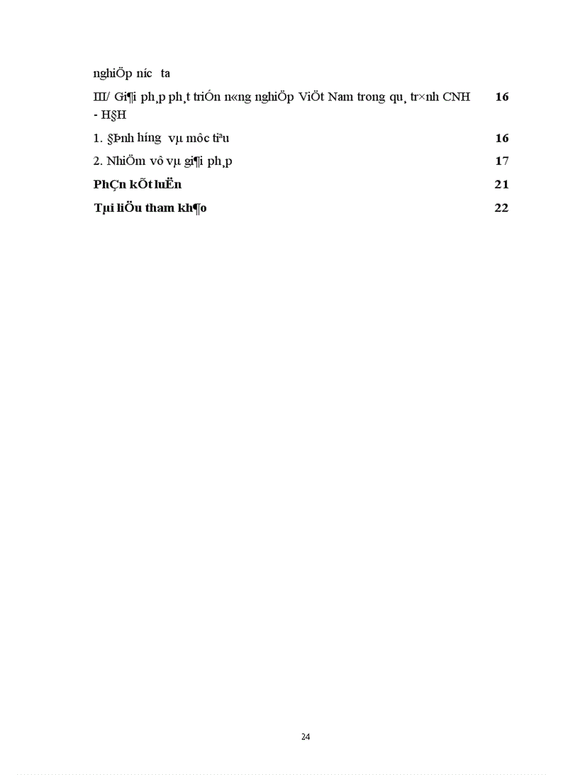 image for page Công nghiệp hoá hiện đại hoá nông nghiệp nông thôn ở nước ta hiện nay 1