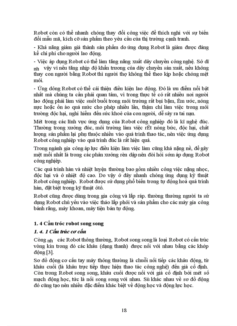 image for page Tổng quan về robot có cấu trúc song song