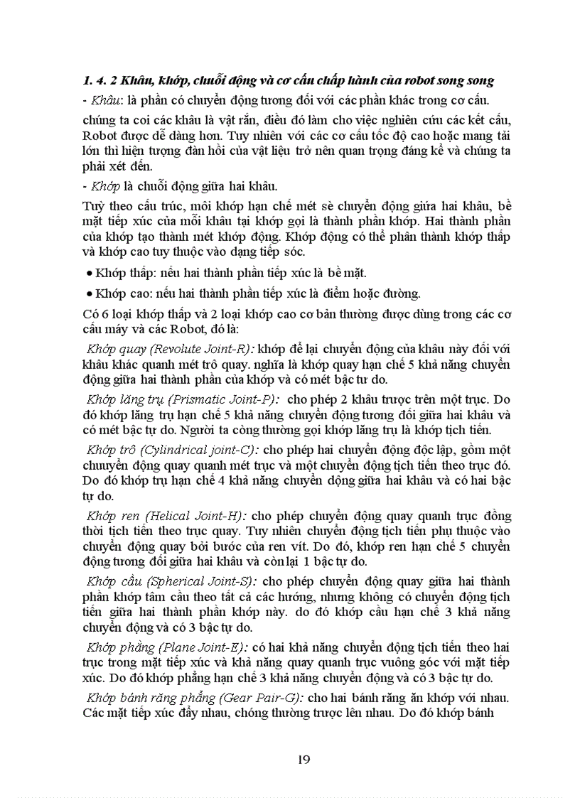 image for page Tổng quan về robot có cấu trúc song song