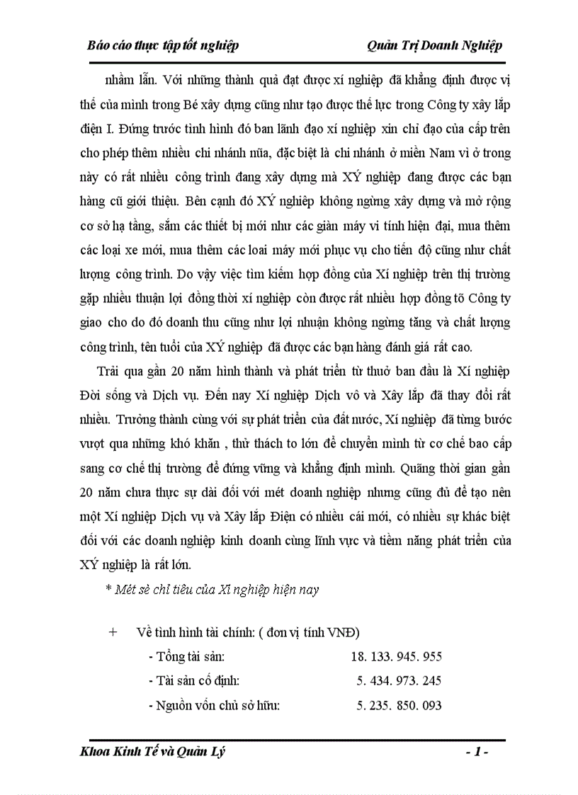 image for page Nâng cao hiệu quả sử dụng vốn lưu động tại xí nghiệp xây lắp điện