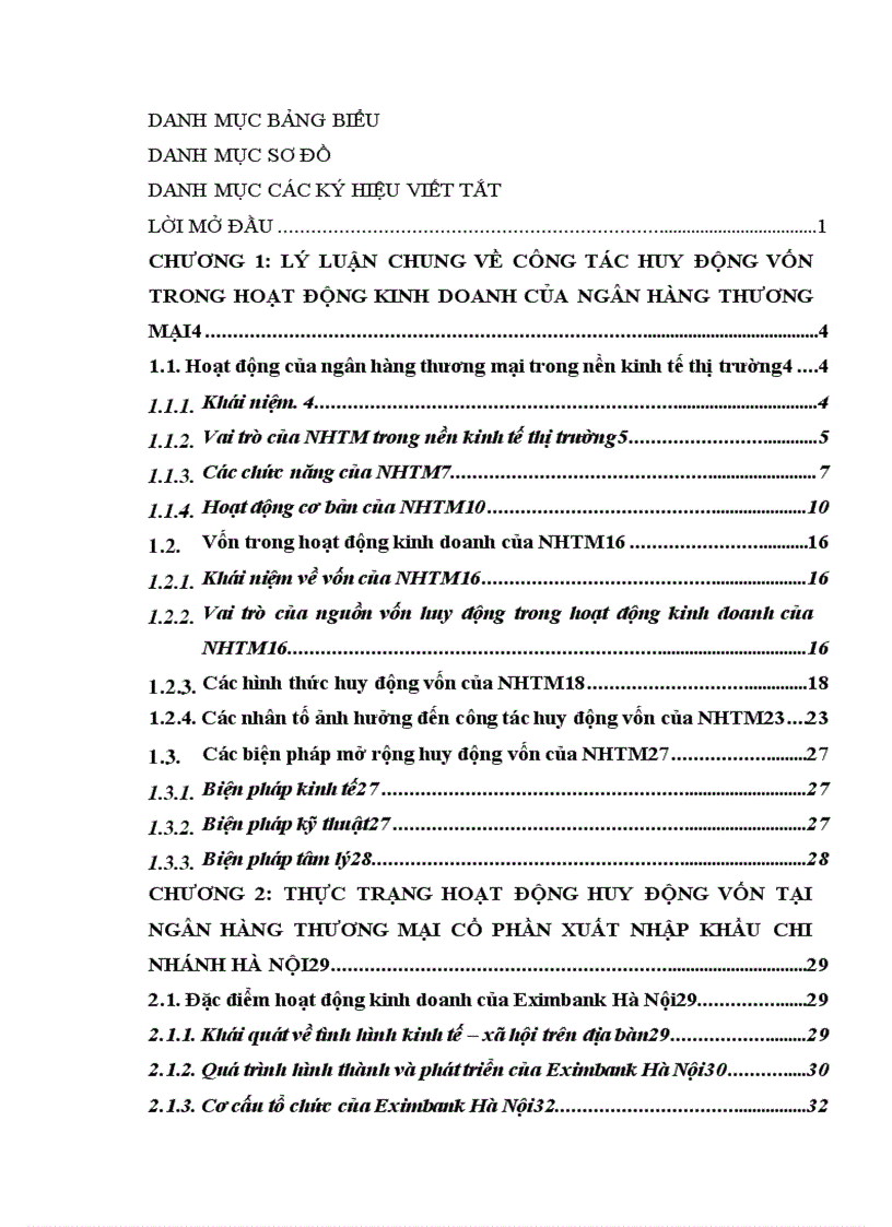 image for page Giải pháp nhằm nâng cao hiệu quả công tác huy động vốn tại NHTM CP XNK chi nhánh Hà Nội 1