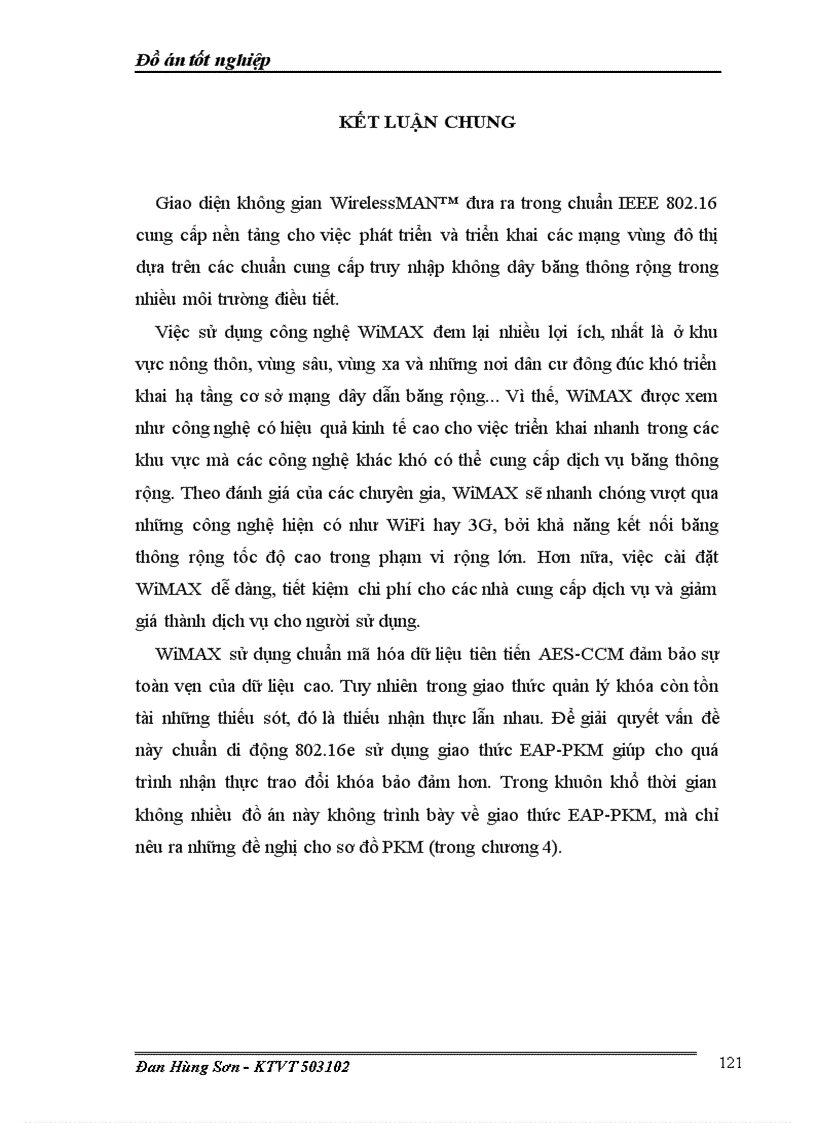 image for page Bảo mật dữ liệu trong mạng WiMAX