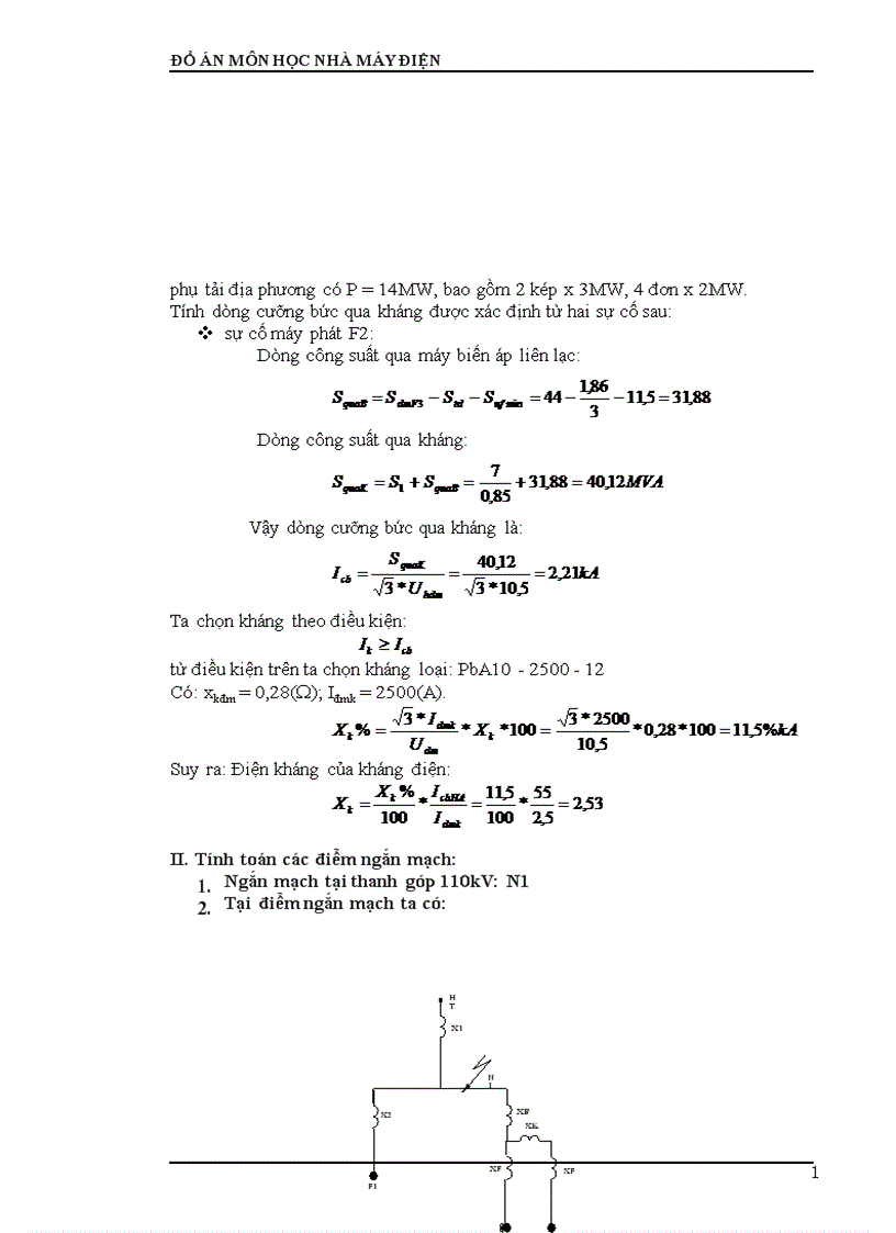image for page Tính toán dòng điện ngắn mạch 1