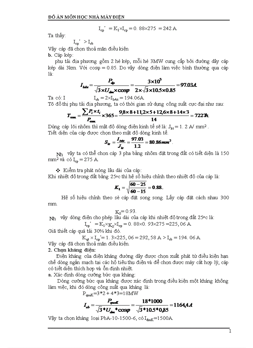 image for page Tính toán dòng điện ngắn mạch 1
