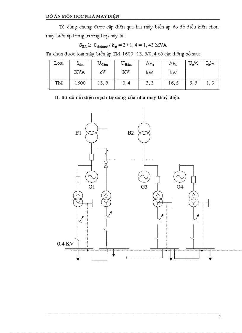 image for page Tính toán dòng điện ngắn mạch 1