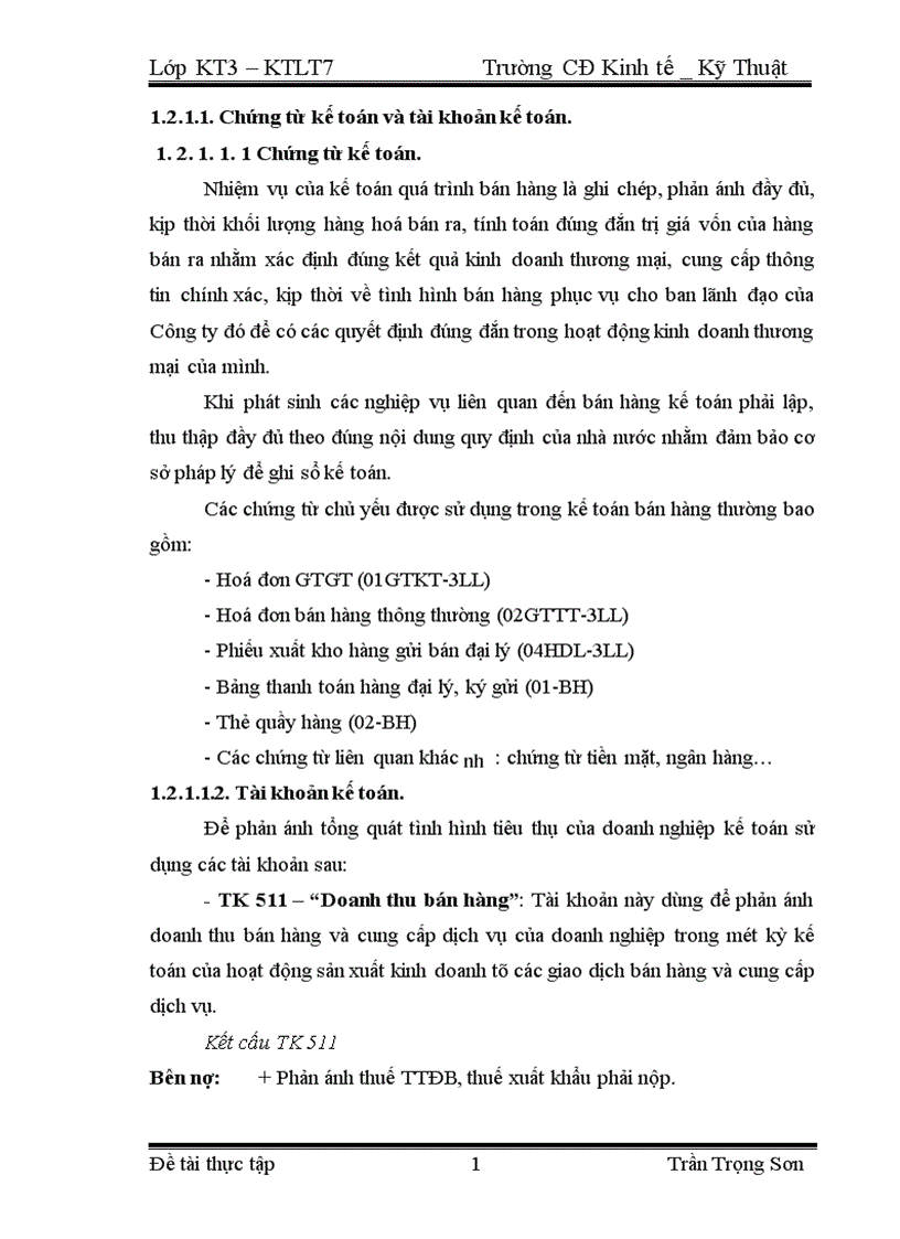 image for page Tổ chức kế toán bán hàng và xác định kết quả bán hàng ở Công ty Cụng ty CP Mediamart VN 1