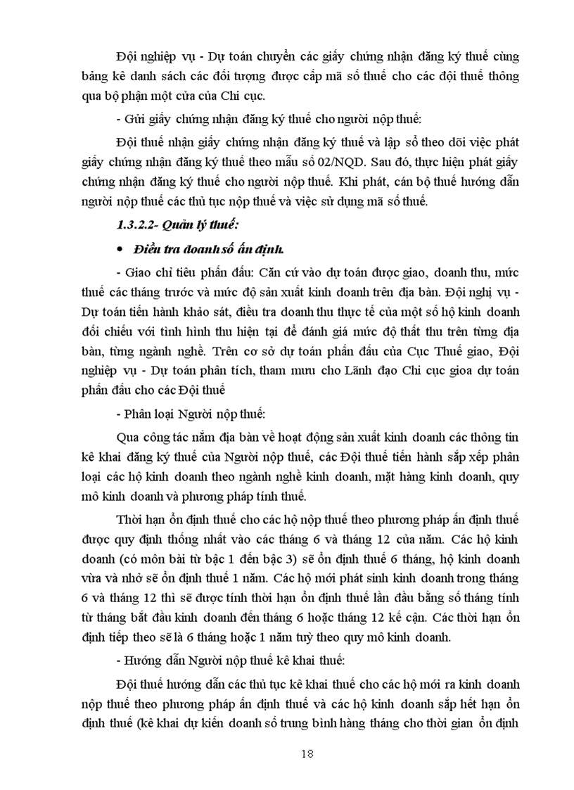 image for page Giải pháp tăng cường quản lý thuế Giá trị gia tăng đối với hộ kinh doanh cá thể tại Chi cục Thuế huyện Sốp Cộp Tỉnh Sơn La