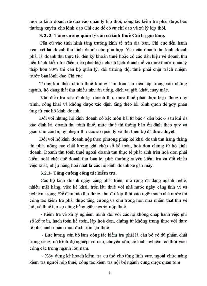 image for page Giải pháp tăng cường quản lý thuế Giá trị gia tăng đối với hộ kinh doanh cá thể tại Chi cục Thuế huyện Sốp Cộp Tỉnh Sơn La