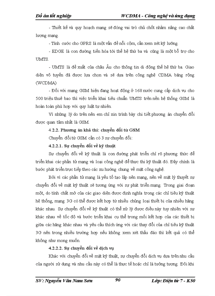 image for page WCDMA Công nghệ và ứng dụng Đồ án tốt nghiệp WCDMA Công nghệ và ứng dụng 1