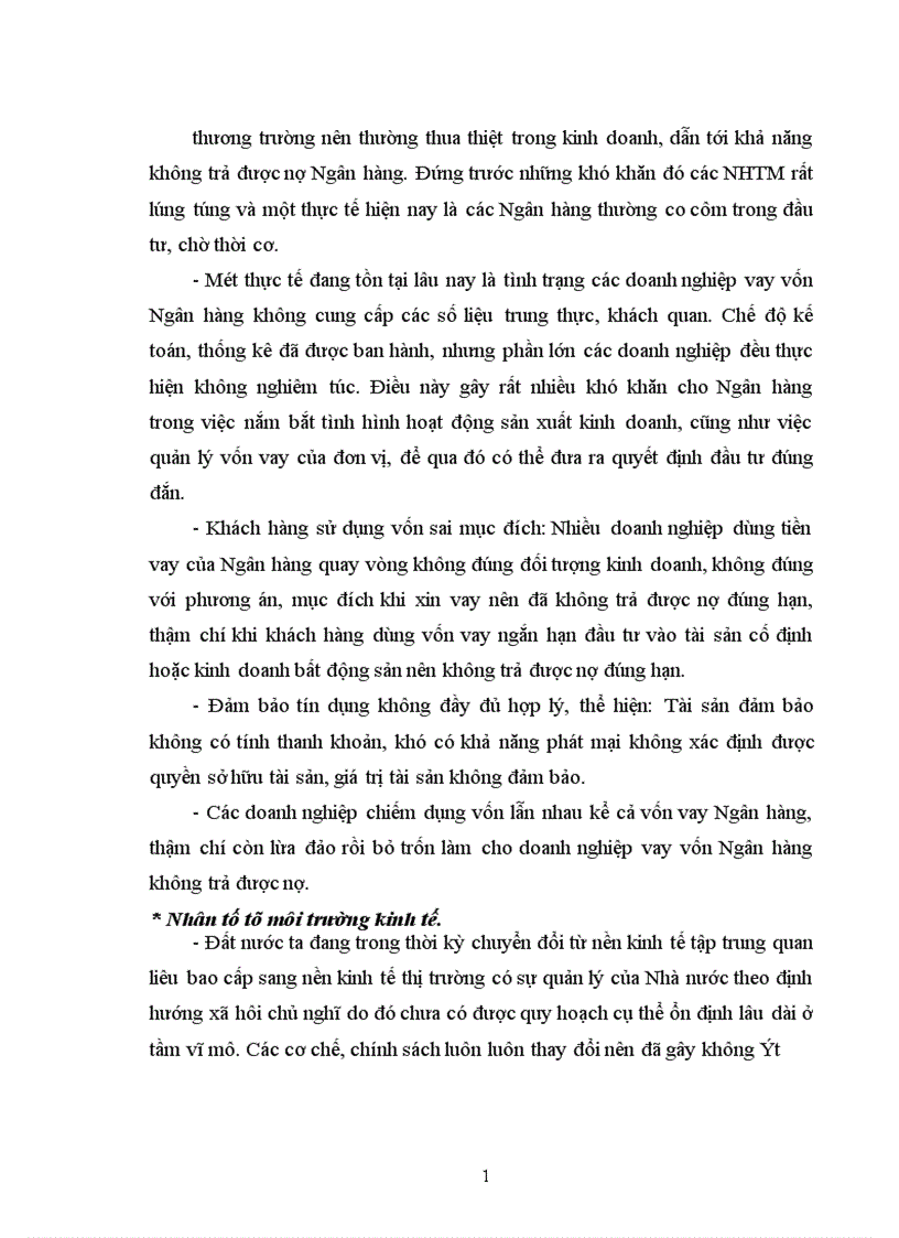 image for page Giải pháp nâng cao chất lượng hoạt động tín dụng tại Ngân hàng Nông nghiệp và phát triển Nông thôn Huyện Thanh Trì 1