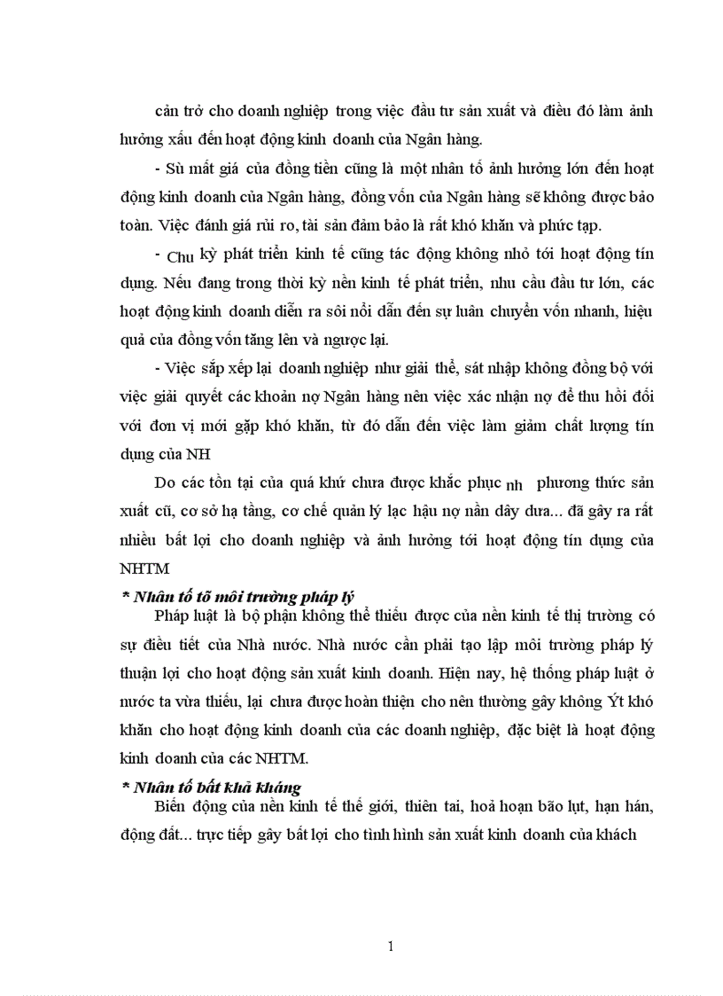 image for page Giải pháp nâng cao chất lượng hoạt động tín dụng tại Ngân hàng Nông nghiệp và phát triển Nông thôn Huyện Thanh Trì 1