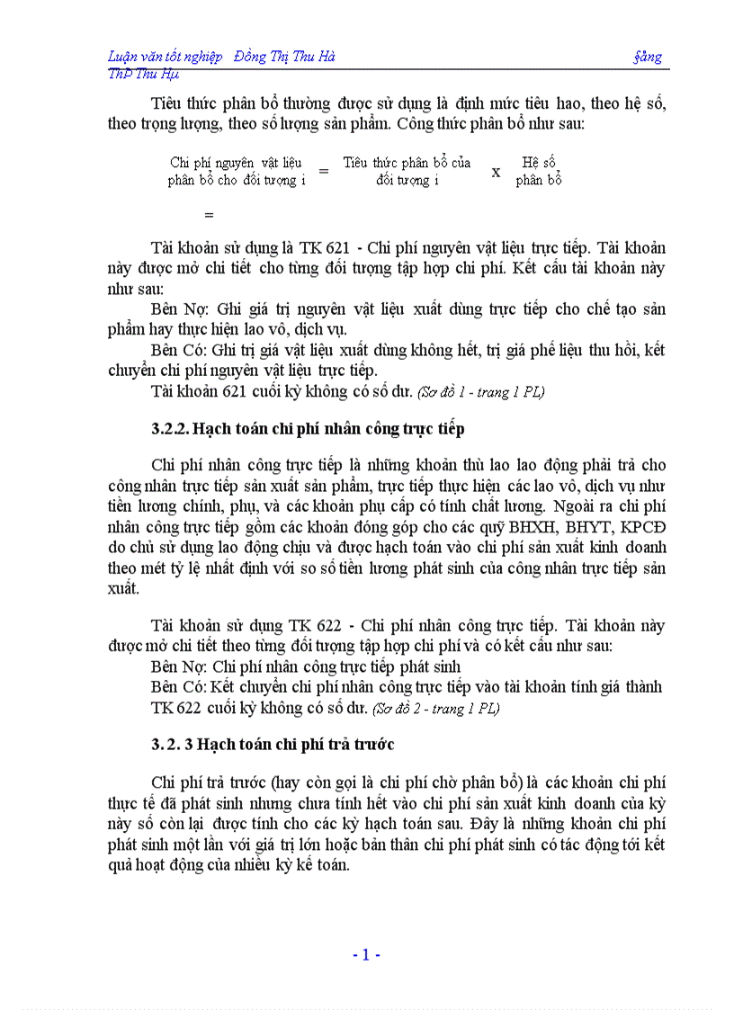 image for page Hạch toán chi phí sản xuất và tính giá thành sản phẩm tại công ty In Nông nghiệp và Công nghiệp thực phẩm 1