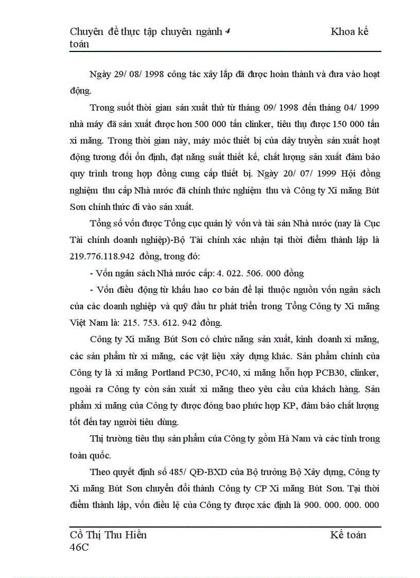 image for page Hoàn thiện kế toán chi phí doanh thu và xác định kết quả tiêu thụ tại công ty Cổ phần xi măng Bút Sơn 1