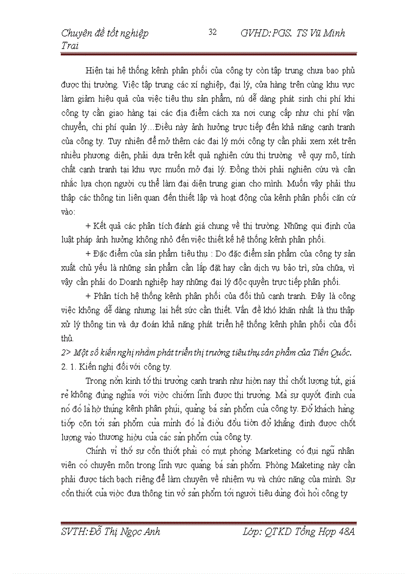image for page Phát triển thị trường tiêu thụ sản phẩm tại công ty TNHH Tiến Quốc 1