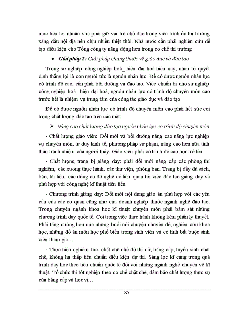 image for page Một số giải pháp nhằm hoàn thiện quản trị nhân sự tại Tổng công ty xăng dầu Việt Nam 1