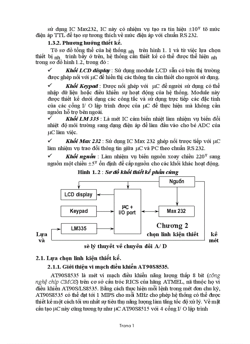 image for page Thiết kế hệ thống phần mềm cho mC AT