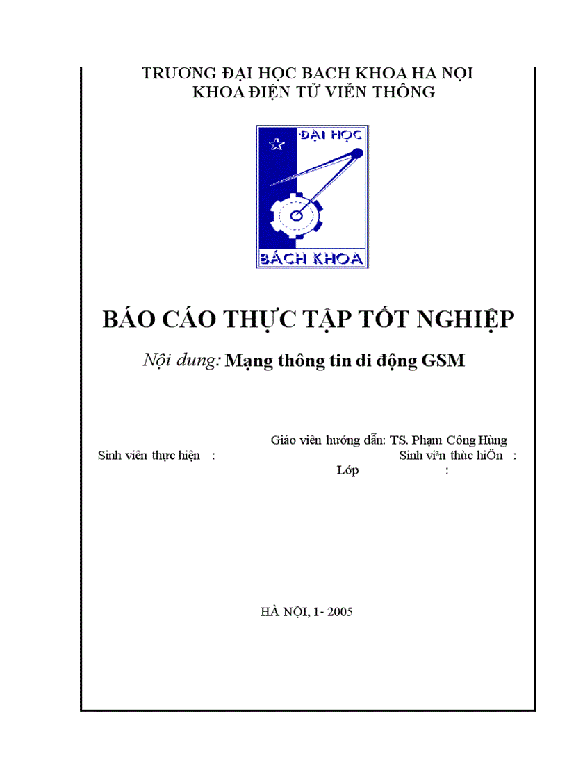 image for page Mạng thông tin di động GSM 1