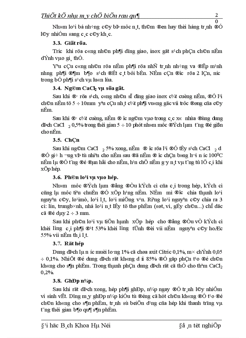 image for page Thiết kế nhà máy chế biến rau quả