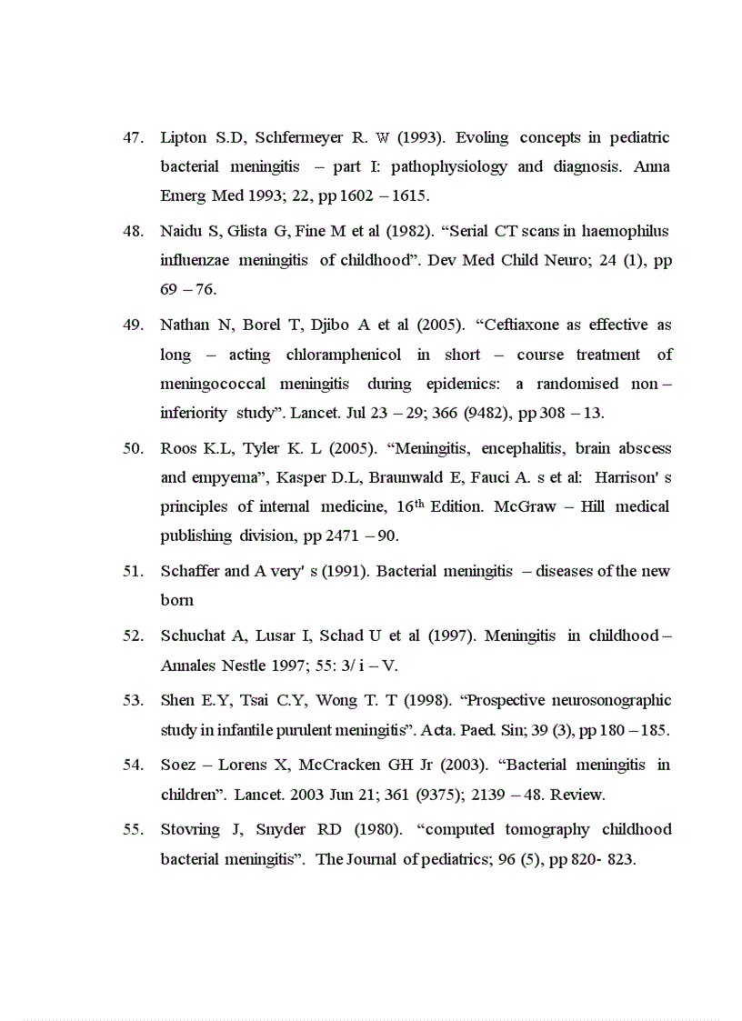 image for page Đối chiếu hình ảnh bất thường trên phim chụp cắt lớp vi tính sọ não với lâm sàng và căn nguyên bệnh viêm màng não mủ ở trẻ em