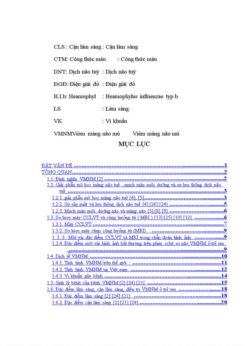 image for page Đối chiếu hình ảnh bất thường trên phim chụp cắt lớp vi tính sọ não với lâm sàng và căn nguyên bệnh viêm màng não mủ ở trẻ em
