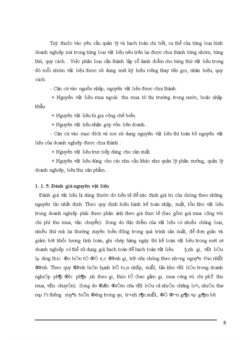 image for page Tổ chức công tác kế toán nguyên vật liệu tại Xí nghiệp sản xuất thiết bị điện 1