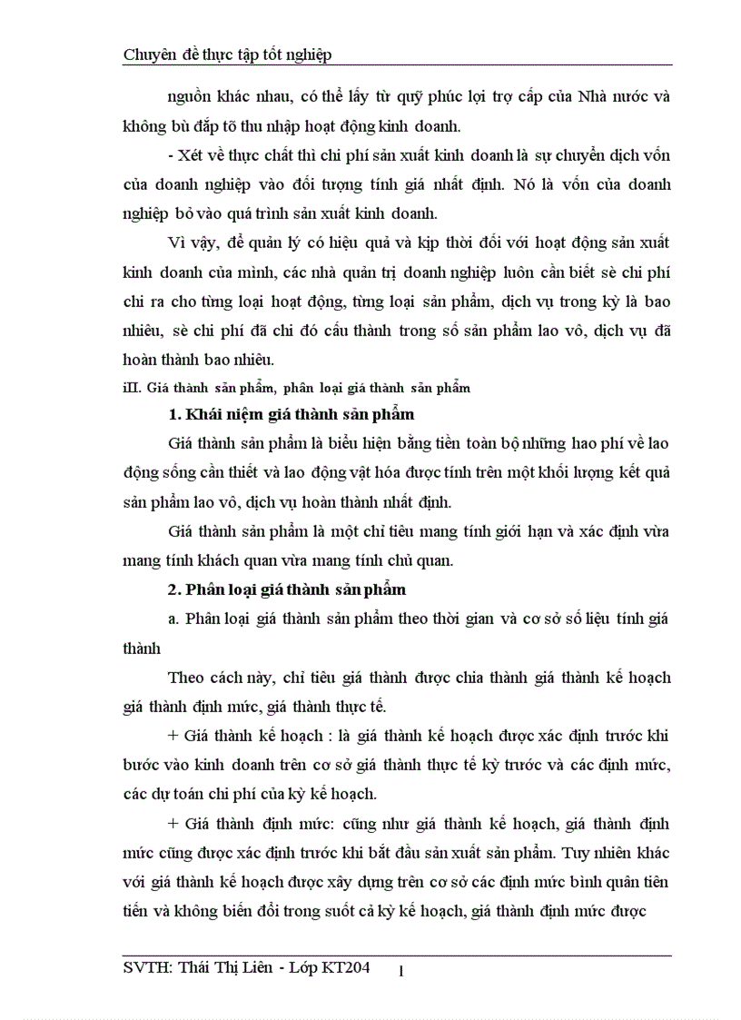 image for page Hoạch toán chi phí sản xuất và tính giá thành sản phẩm 1