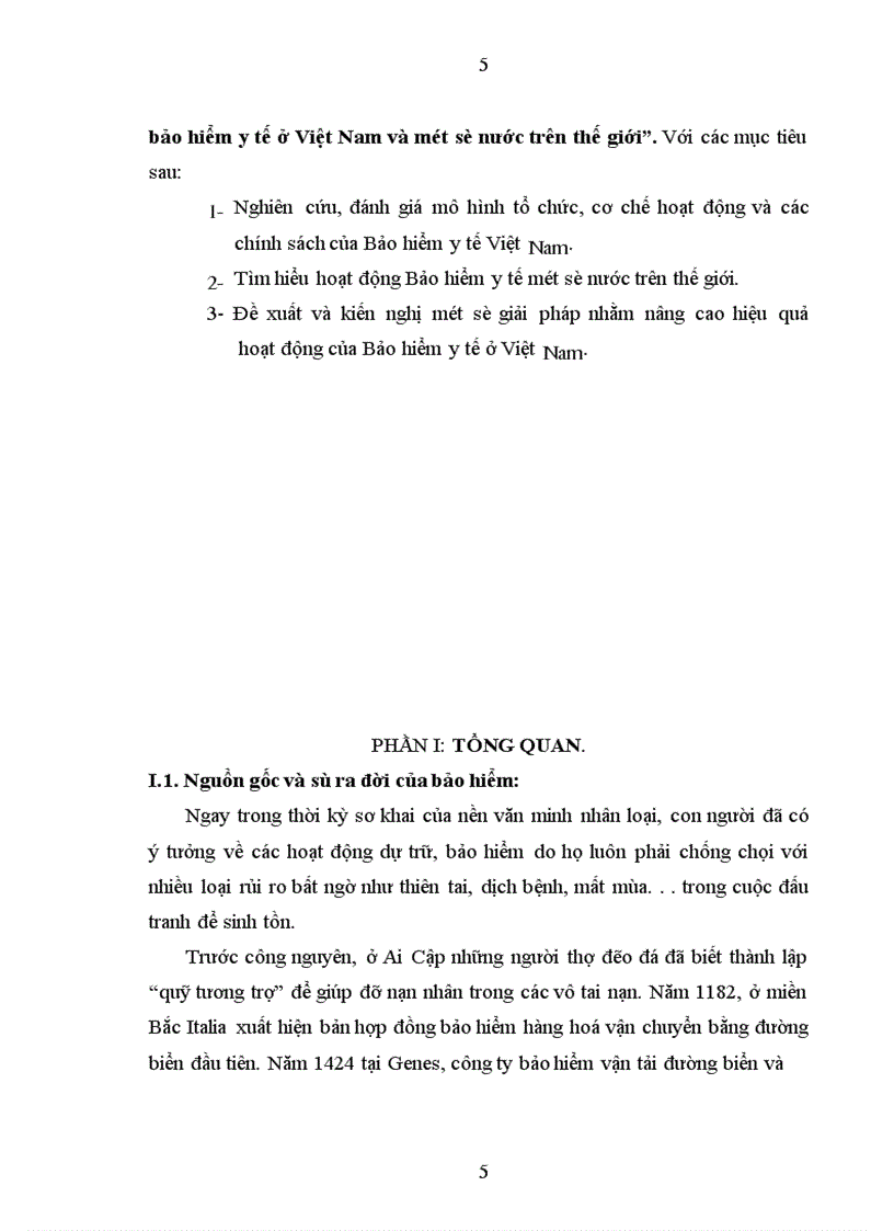 image for page Khảo sát nghiên cứu mô hình tổ chức chính sách cơ chế hoạt động của bảo hiểm y tế ở Việt Nam và một số nước trên thế giới 1