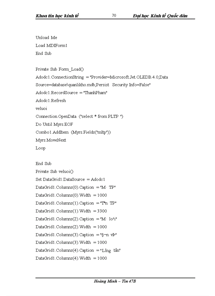 image for page Xây dựng phần mềm quản lý kho của công ty TNHH Công nghệ Xanh 1