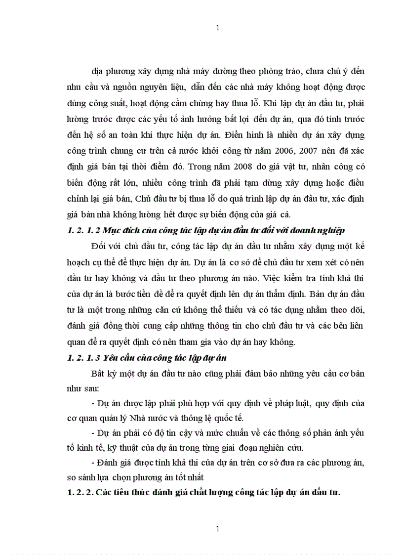 image for page Hoàn thiện công tác lập dự án đầu tư phát triển tại Công ty cổ phần dung dịch khoan và hoá chất dầu khí 1