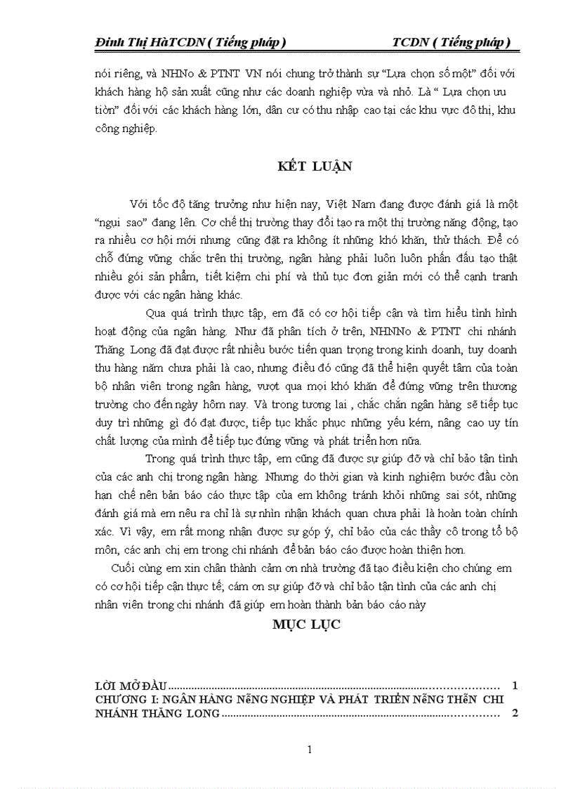 image for page Định hướng phát triển của Chi nhánh Agribank Thăng Long