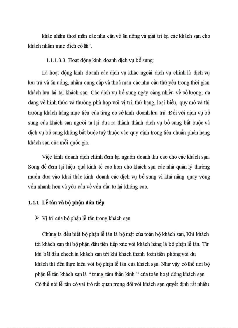 image for page Một số giải pháp nâng cao chất lượng dịch vụ của bộ phận lễ tân trong khách sạn Sài Gòn Kim Liên Resort