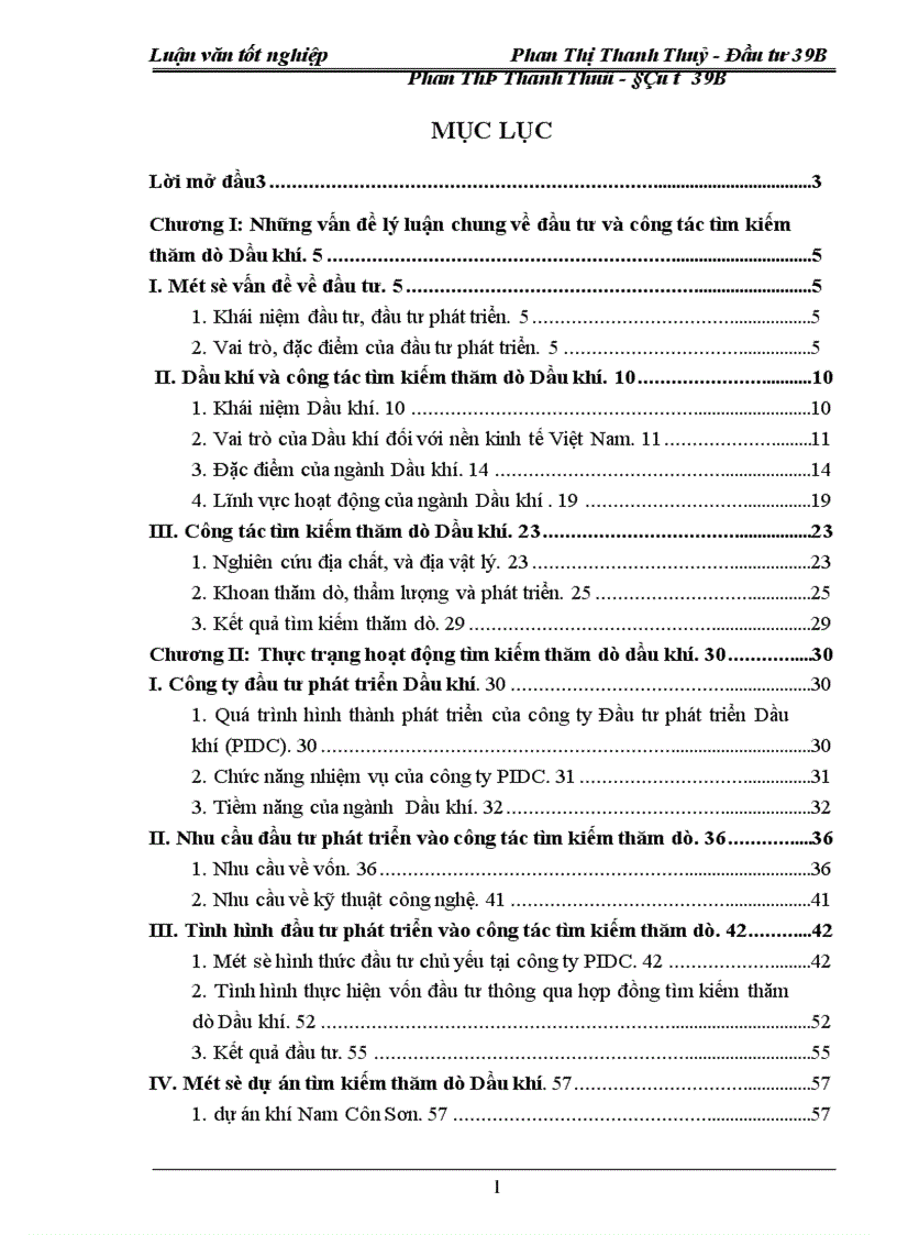image for page Thực trạng và giải pháp đầu tư vào hoạt động tìm kiếm thăm dò Dầu khí tại công ty Đầu tư phát triển Dầu khí PIDC 1
