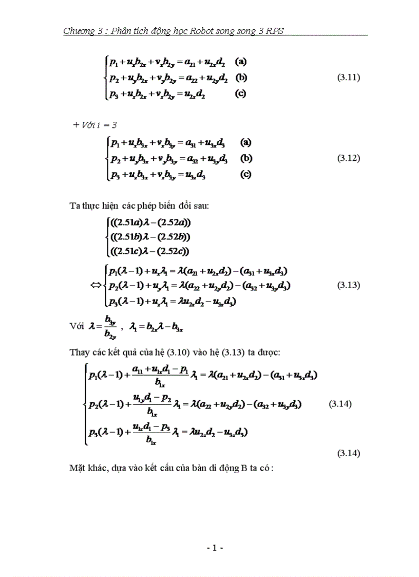 image for page Phân tích động học Robot song song RPS