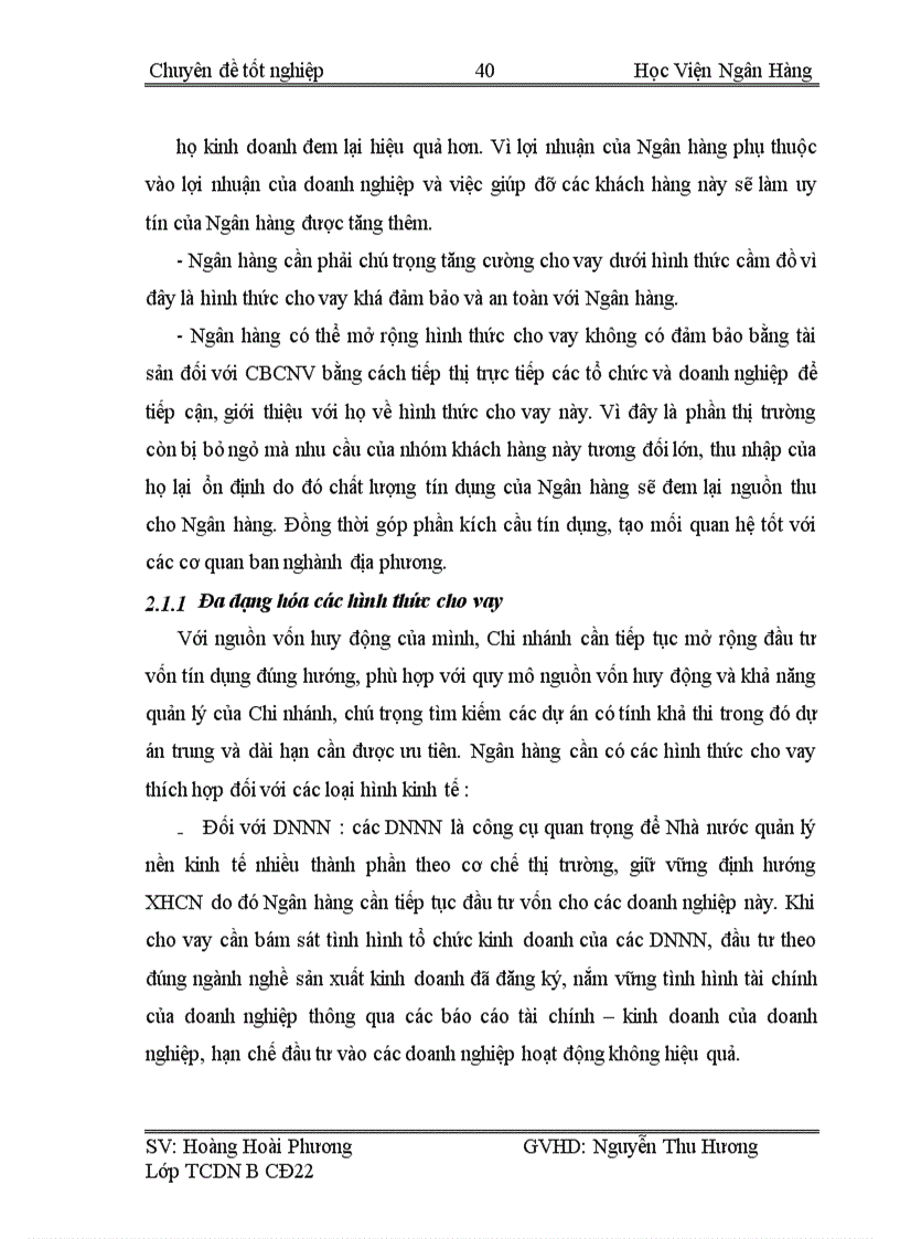 image for page Giải pháp nâng cao hiệu quả sử dụng vốn tại Chi nhánh NHNo PTNT Hữu Lũng Lạng Sơn 1