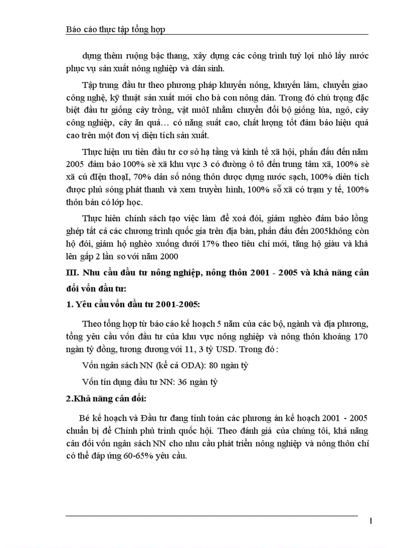 image for page Báo cáo thực tập tổng hợp tại Vụ NN PTNT