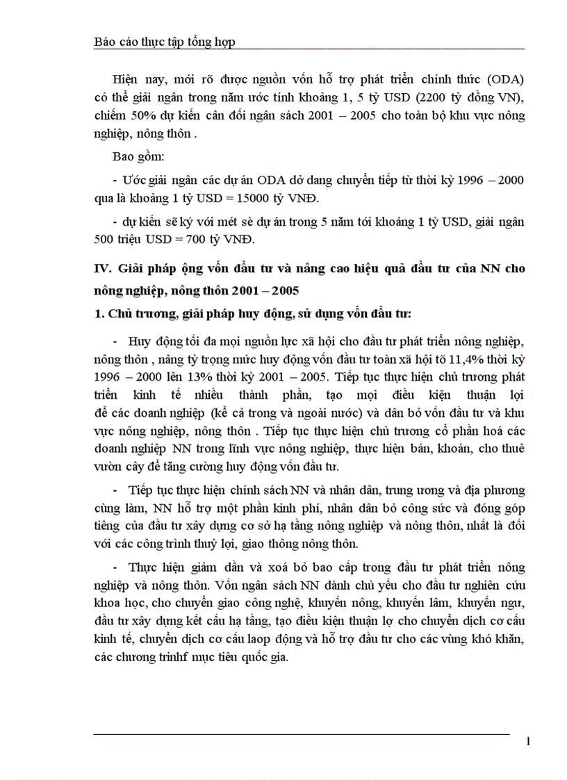 image for page Báo cáo thực tập tổng hợp tại Vụ NN PTNT