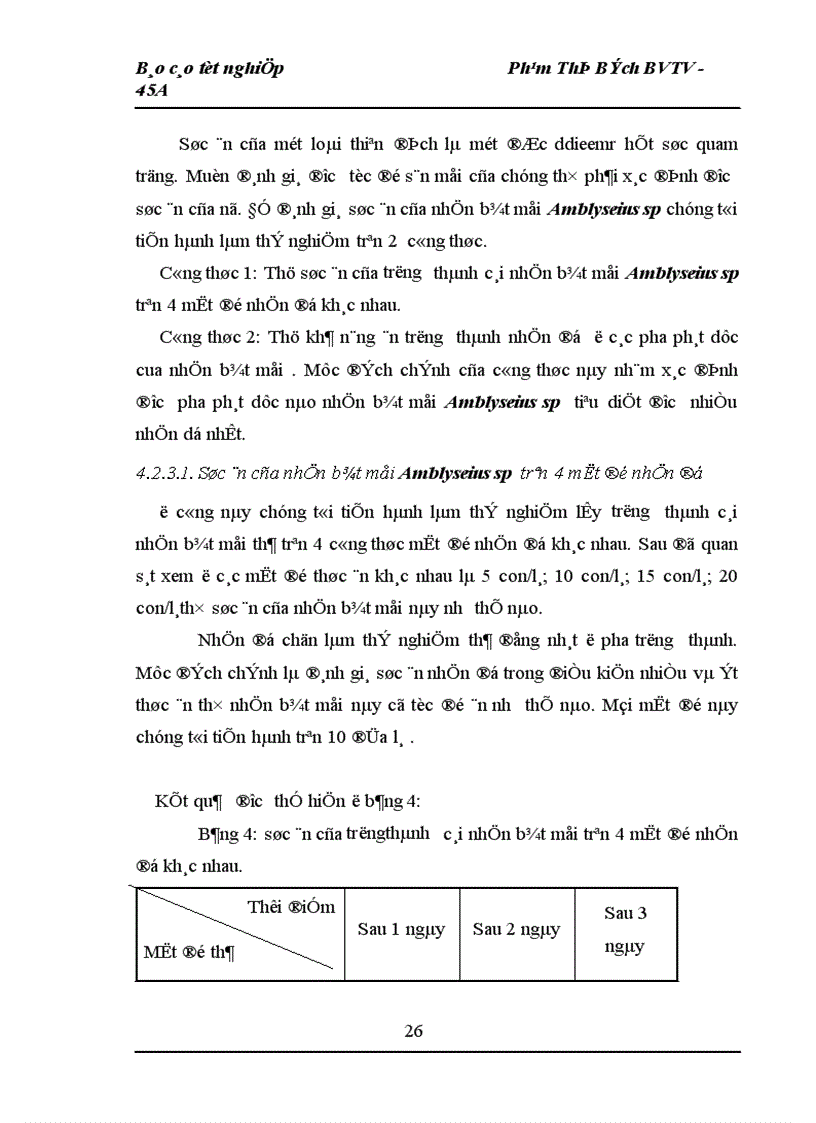 image for page Nghiên cứu khả năng nhân nuôi và sử dụng nhện bắt mồi Amblyseius sp trong phòng chống nhện đỏ Tetranychus cinnabarinus Kochs