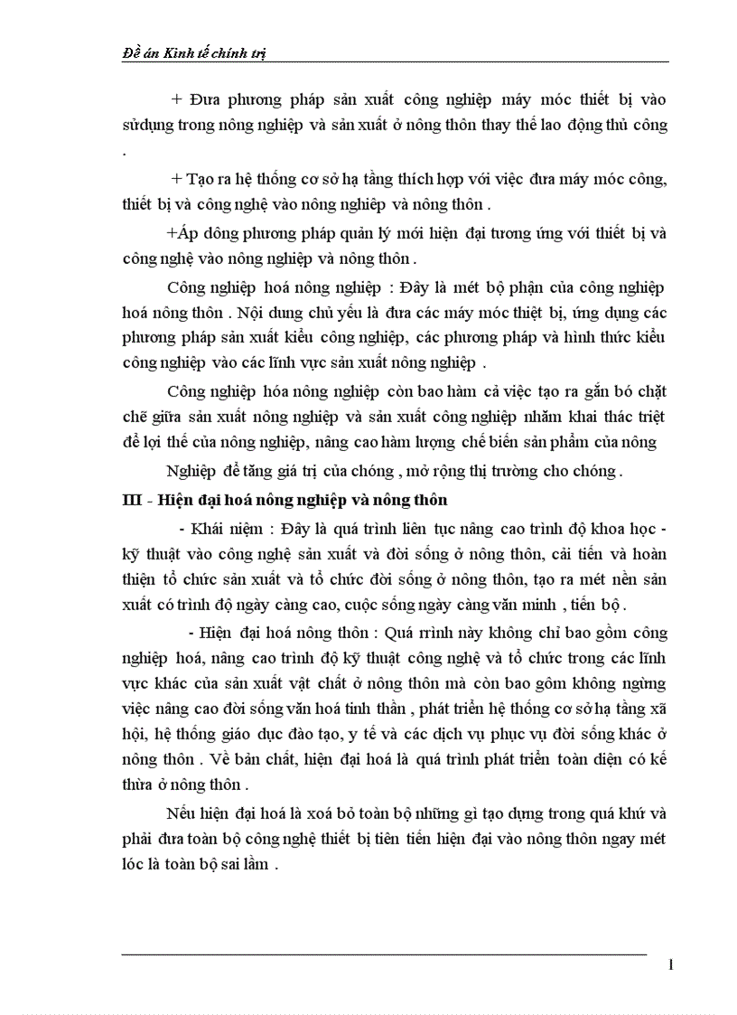 image for page Công nghiệp hoá hiện đại hoá nông nghiệp nông thôn ở Việt Nam 1