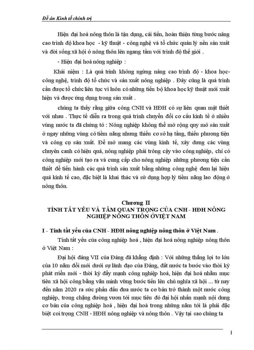 image for page Công nghiệp hoá hiện đại hoá nông nghiệp nông thôn ở Việt Nam 1