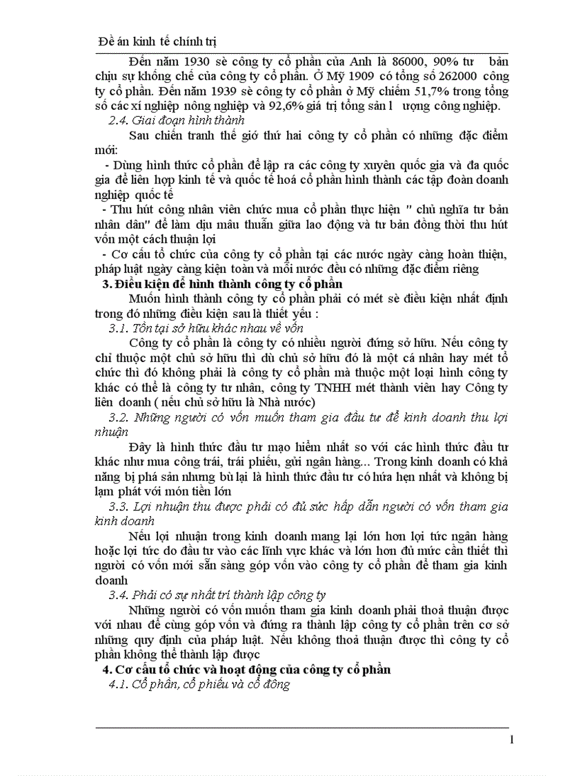 image for page Công ty cổ phần và vai trò của nó trong phát triển kinh tế ở nước ta hiện nay 1